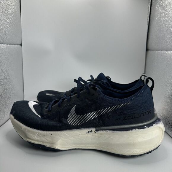 Nike ZoomX Invincible Run Flyknit 3 Shoes Mens Size 11.5 Navy 2023 DR2615-400 main image 7
